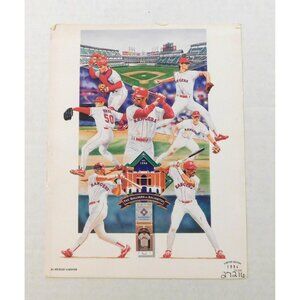 Texas Rangers 1994 Opening Day Limited Ed Print 27216 Of 30000 Michael Gardner